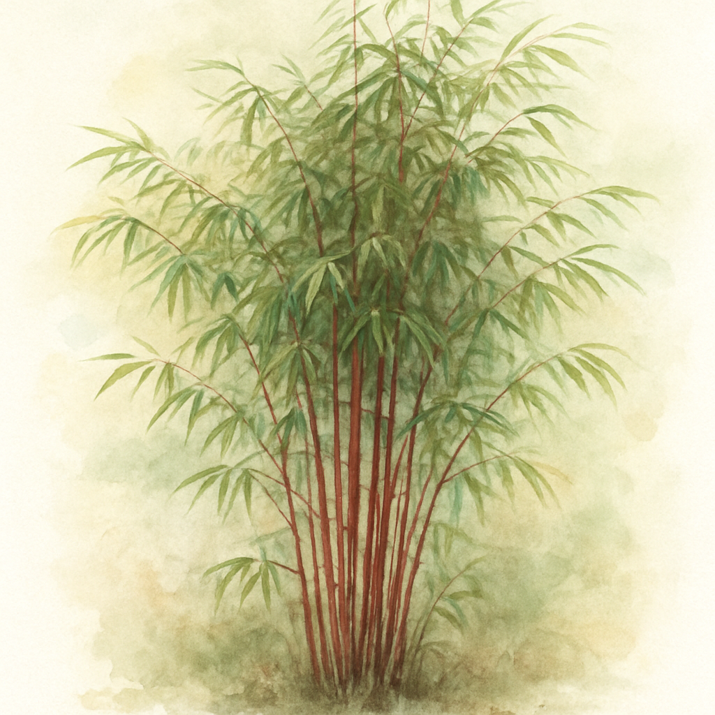 Red Clumping Bamboo 'Asian Wonder'