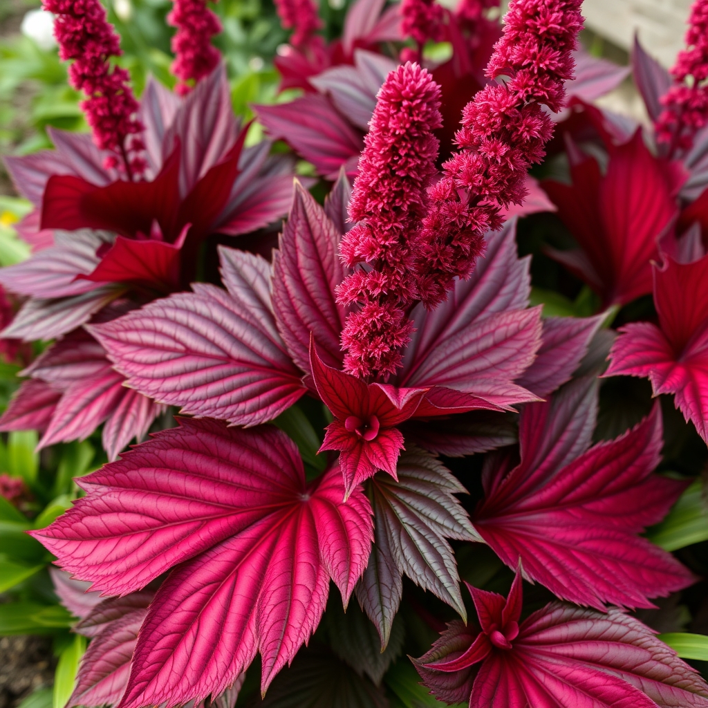 Rheum palmatum Atrosanguineum