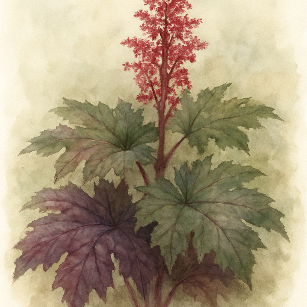 Rheum palmatum Atrosanguineum