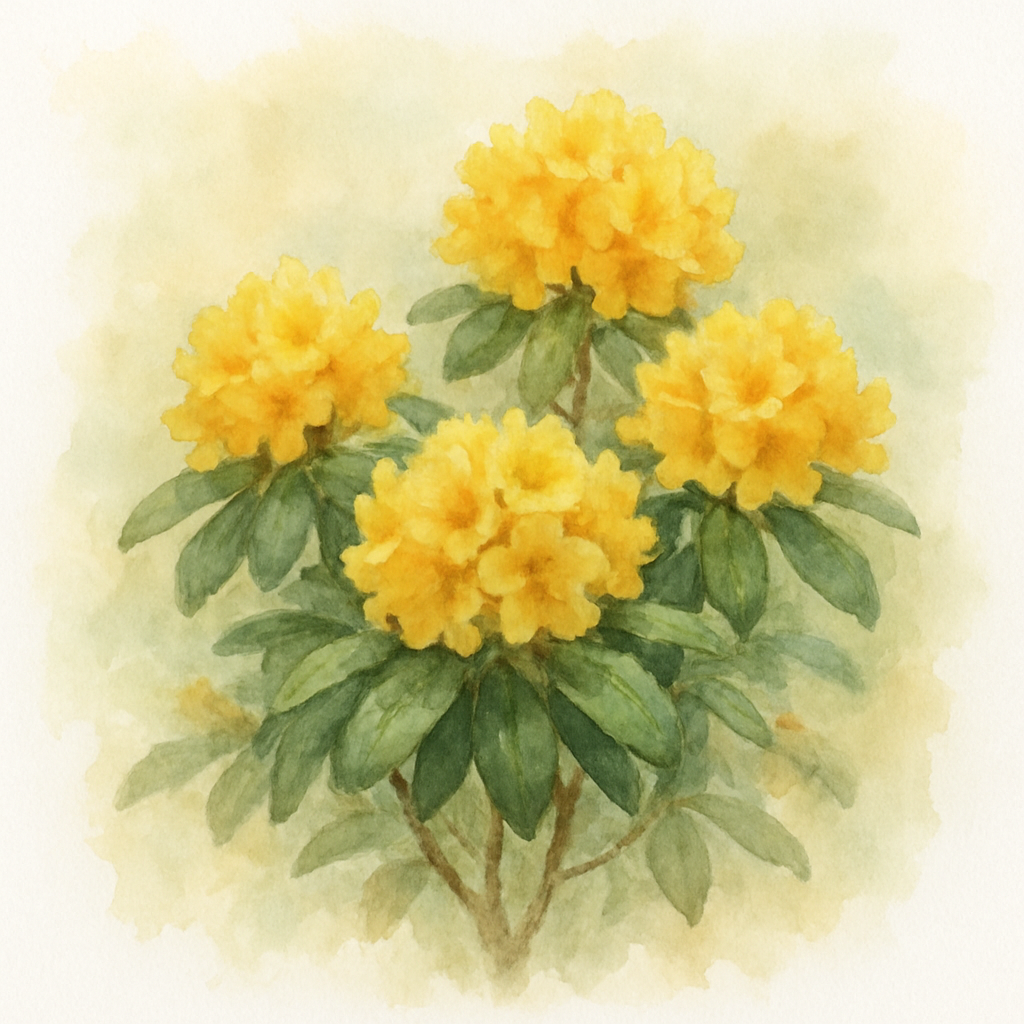 Rhododendron ‘Golden Wonder’