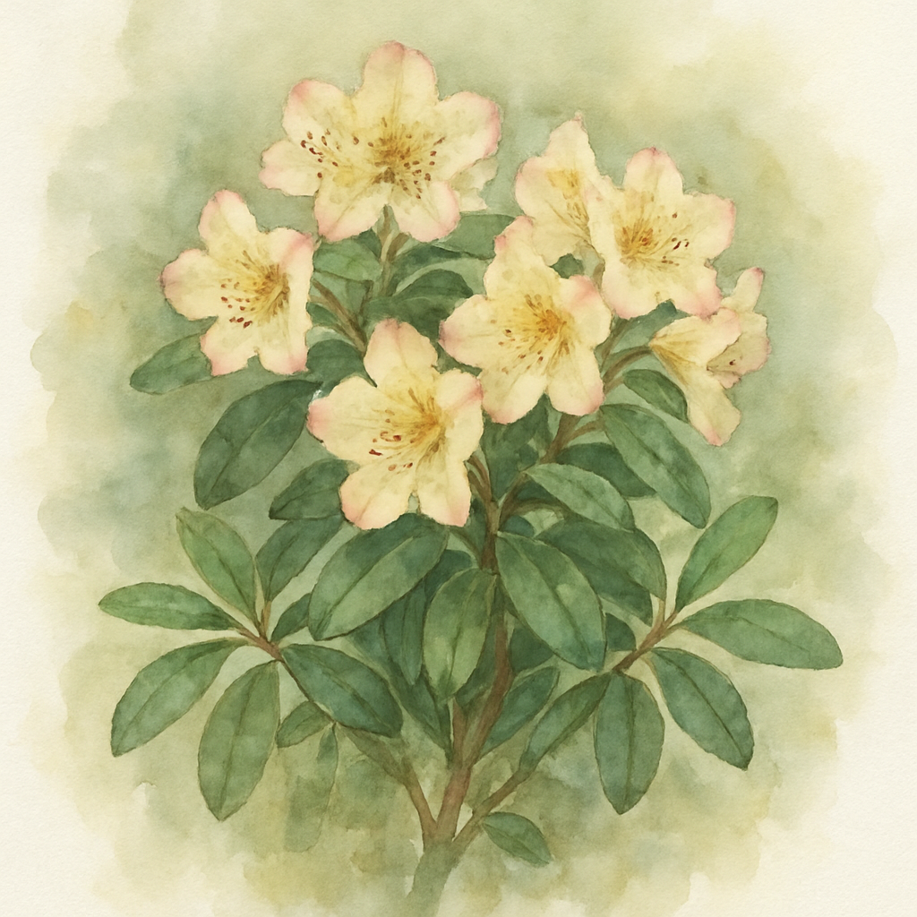 Rhododendron 'Halfdan Lem' Shrub
