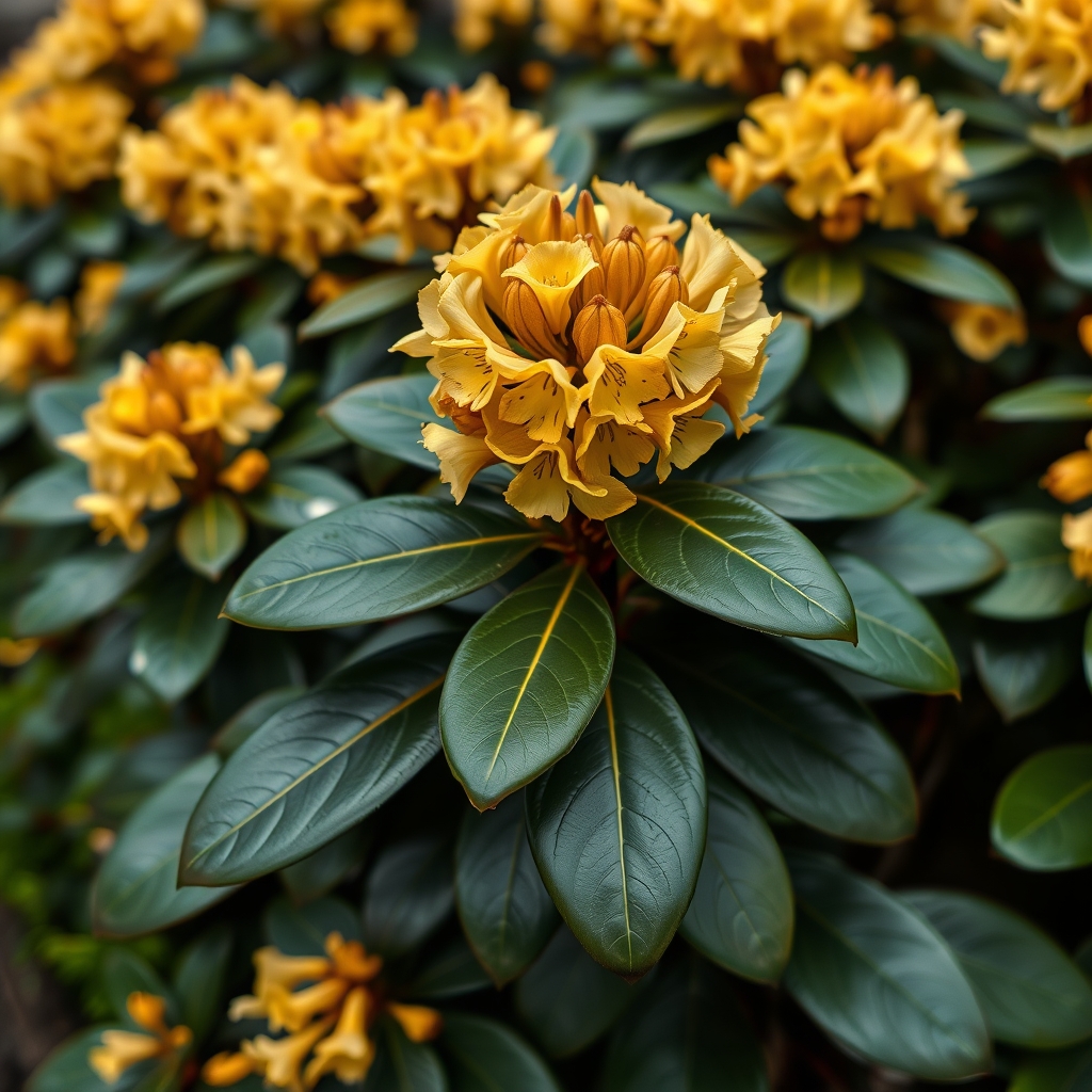 Rhododendron Hybr.Goldbukett III