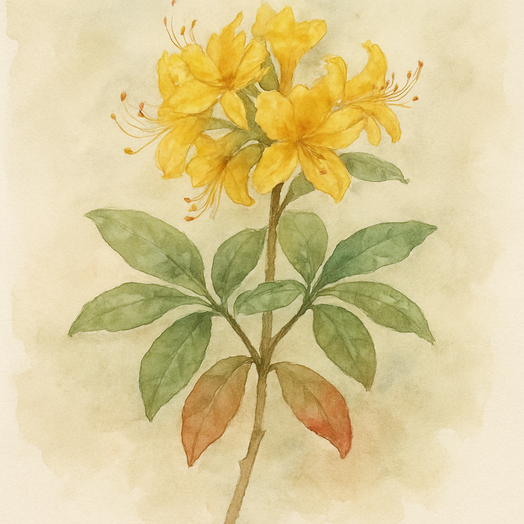 Rhododendron luteum