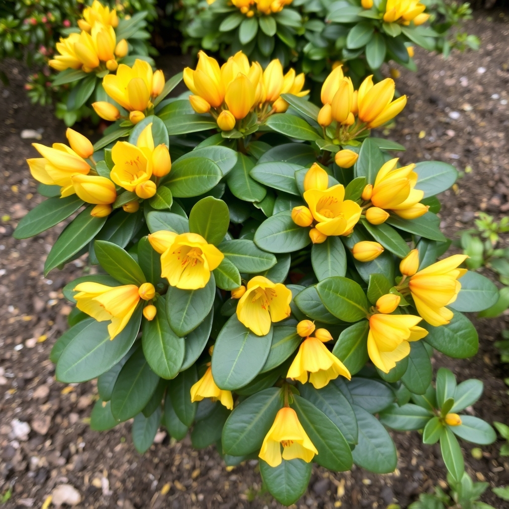 Rhododendron 'Nancy Evans' Shrub