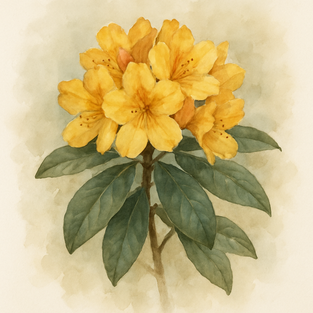 Rhododendron 'Nancy Evans'