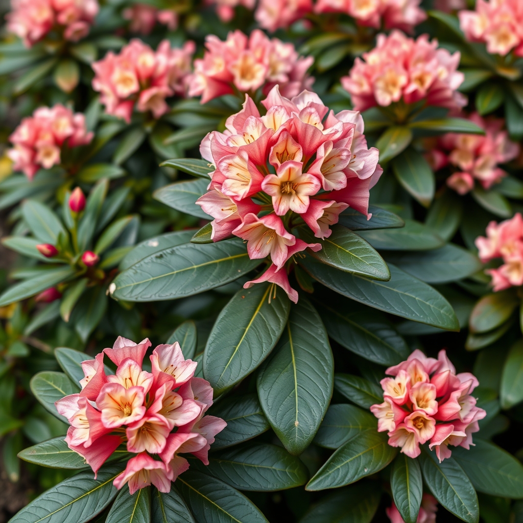 Rhododendron 'Percy Wiseman' Shrub