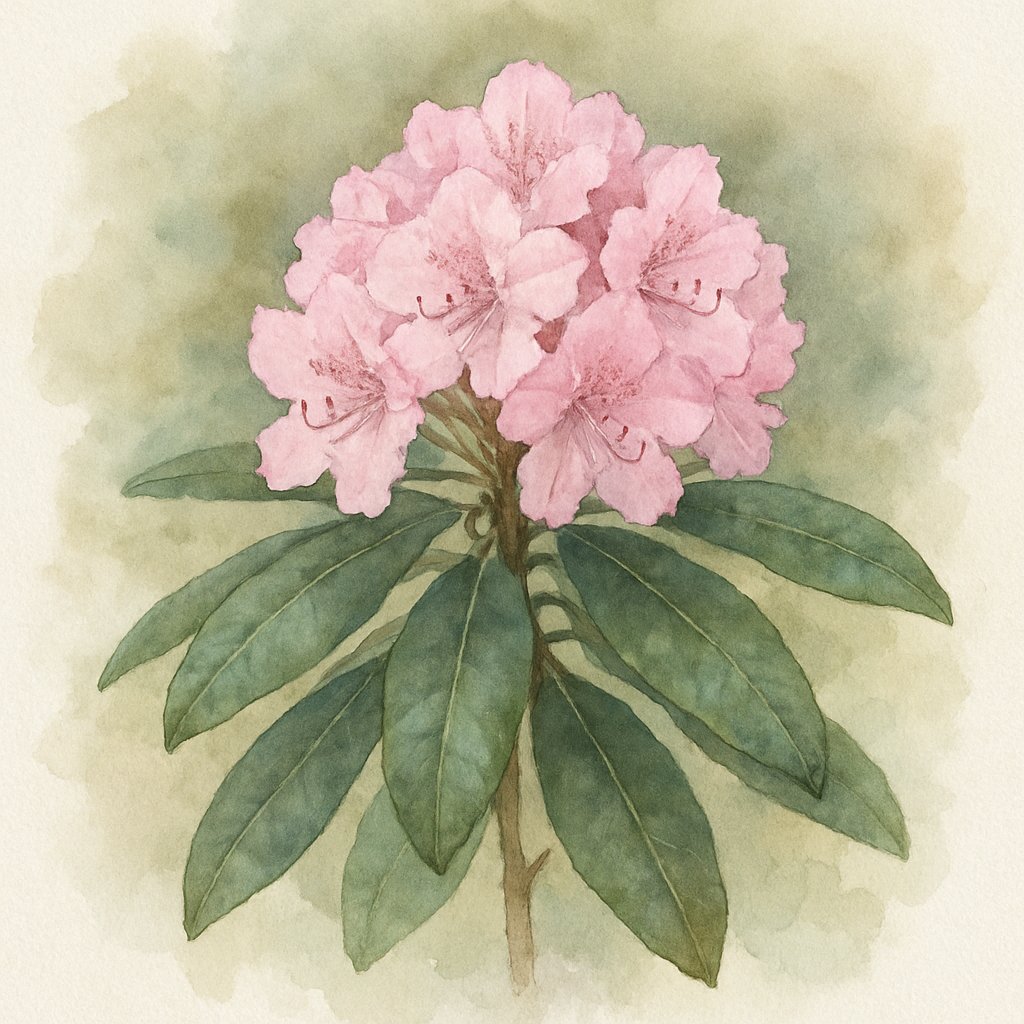 Rhododendron 'Ponticum Roseum'