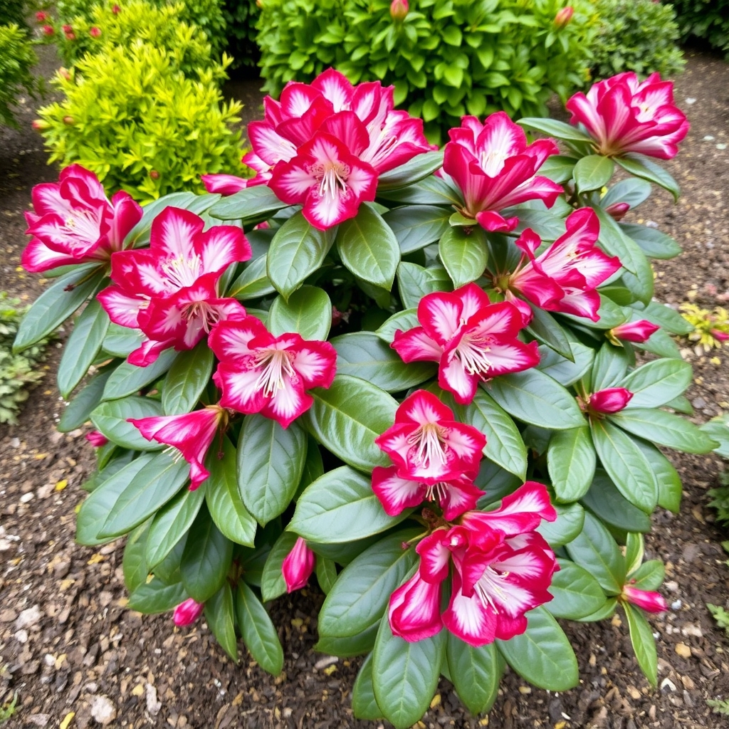Rhododendron President Roosevelt