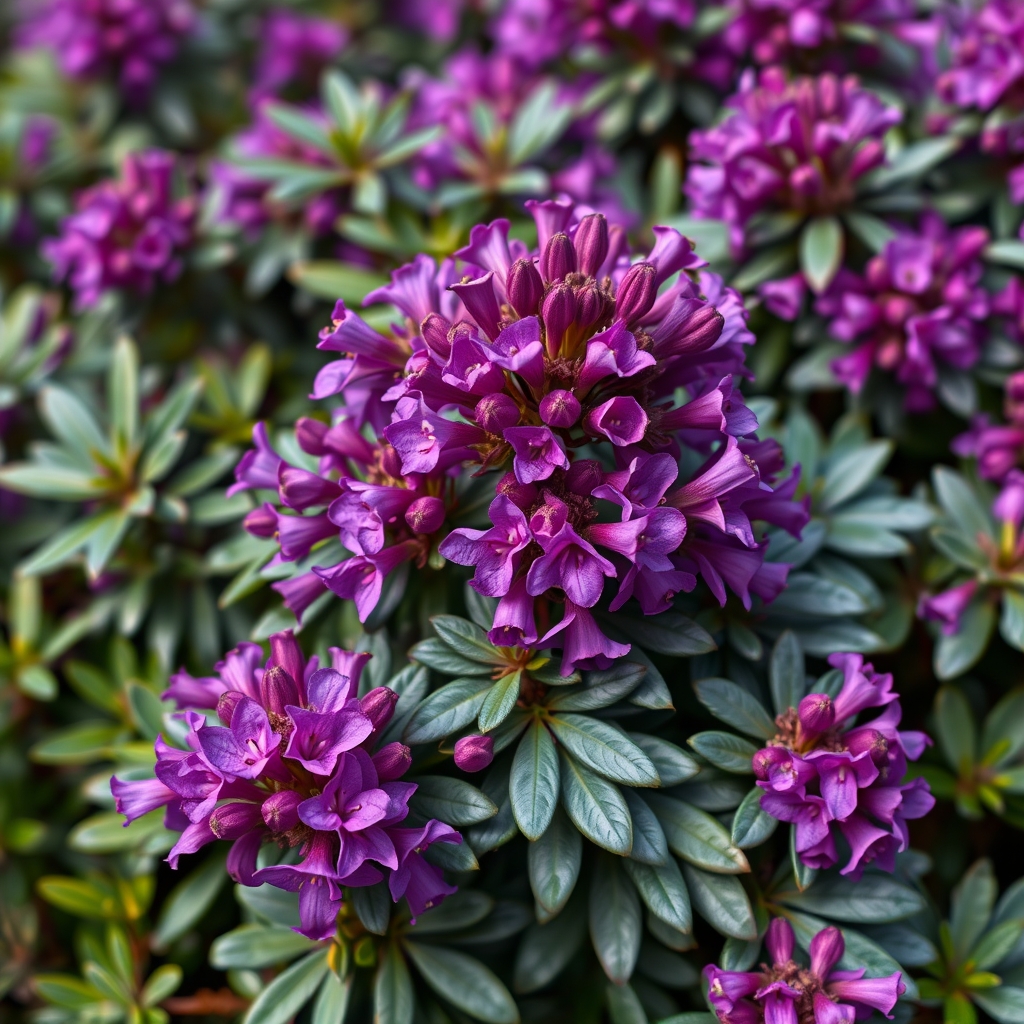 Rhododendron 'Purple Gem' Shrub