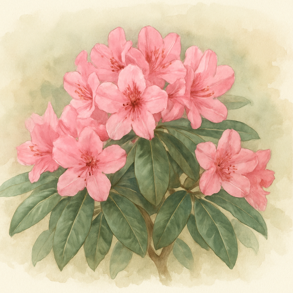 Rhododendron 'Rocket' Shrub