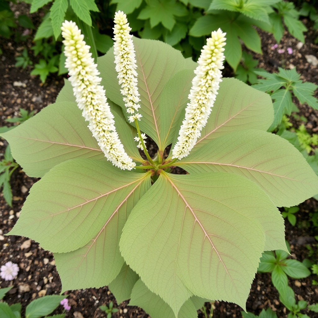 Rodgersia aesculifolia (Feather leaf)