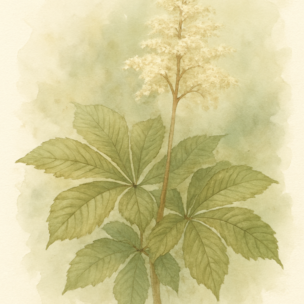 Rodgersia aesculifolia (Feather leaf)