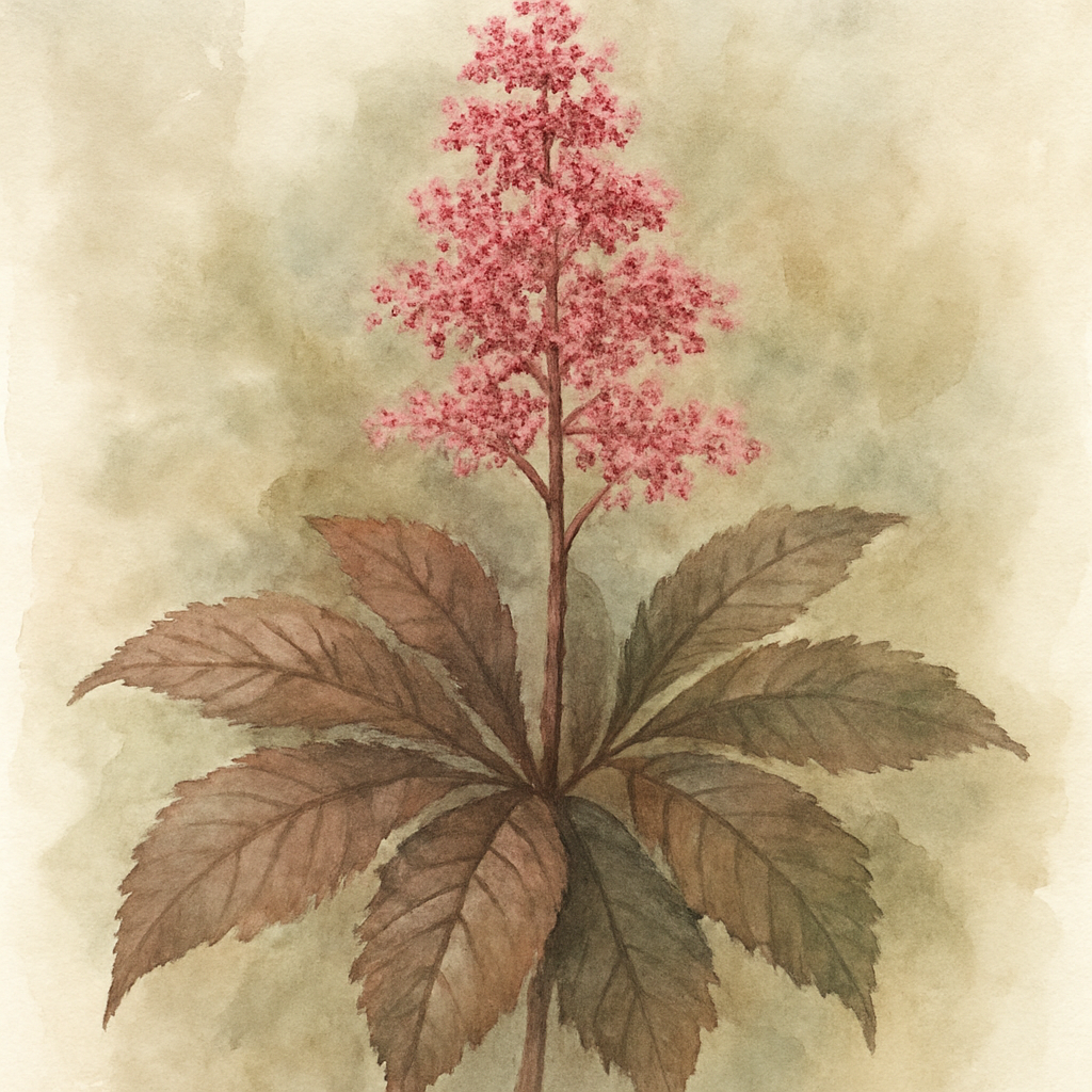 Rodgersia pinnata 'Chocolate Wing'