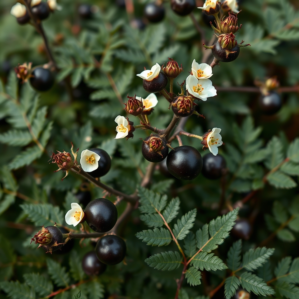 BURNET ROSE Rosa spinosissima
