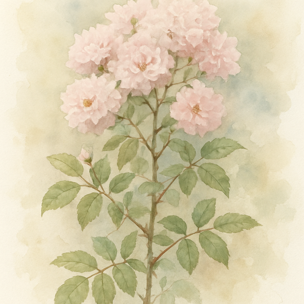 Rosa Climbing Cécile Brünner