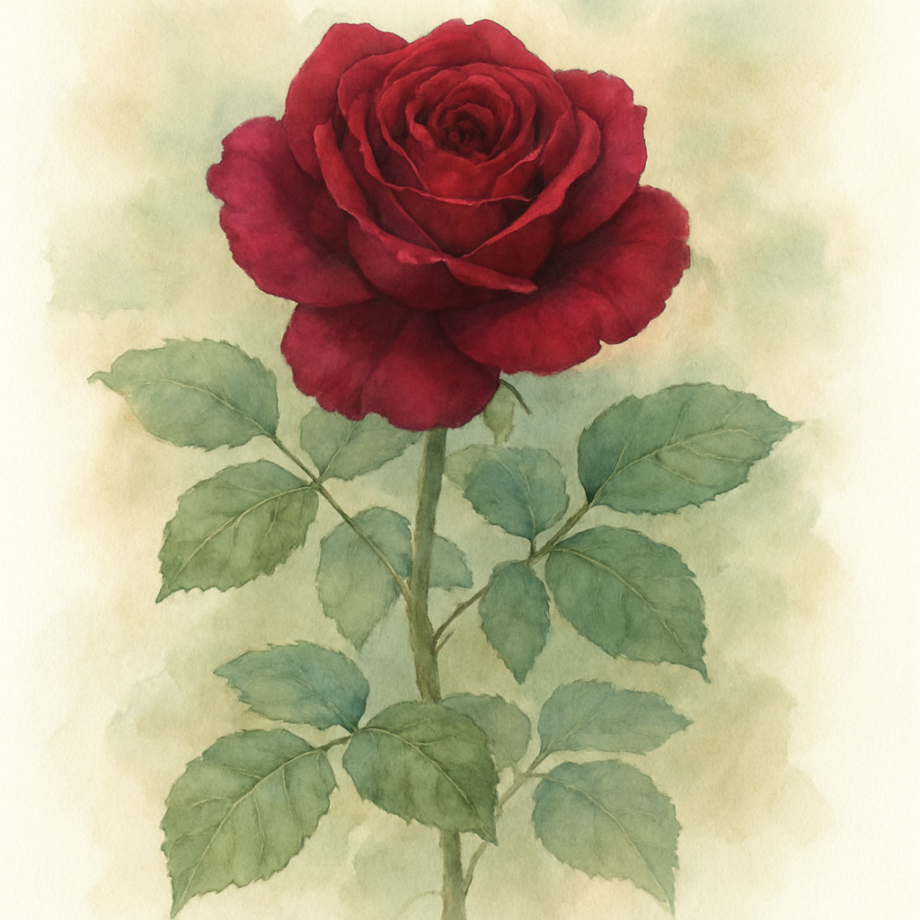 Rosa 'Climbing Ena Harkness'