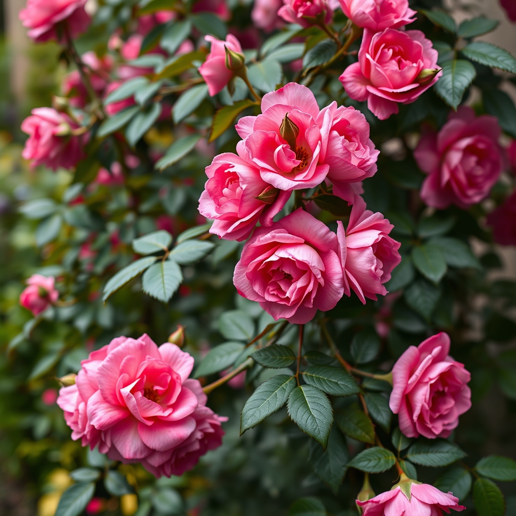 Climbing Rose Zephirine Drouhin