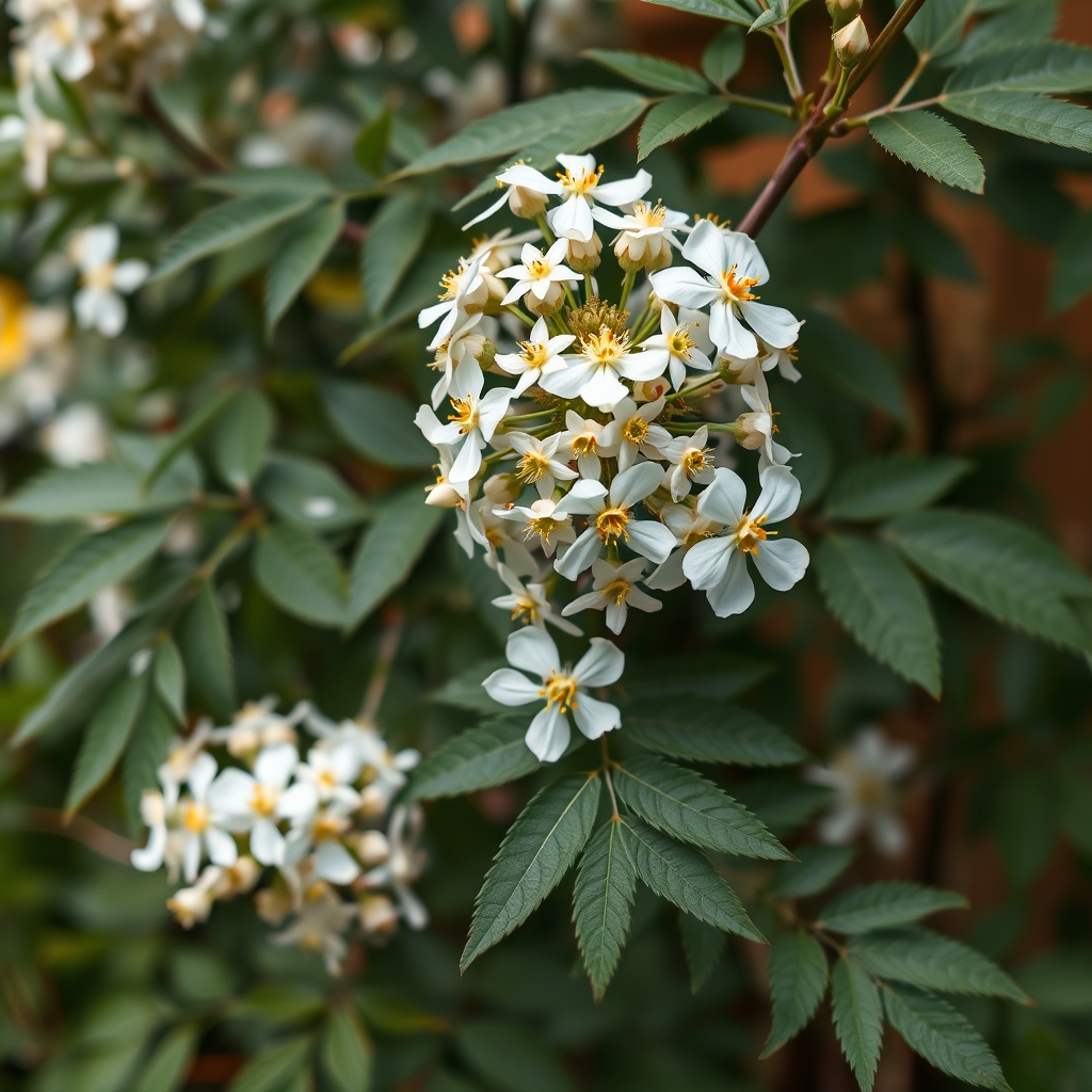 Rosa cymosa