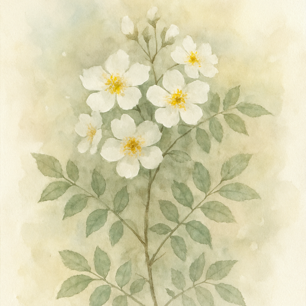 Rosa cymosa