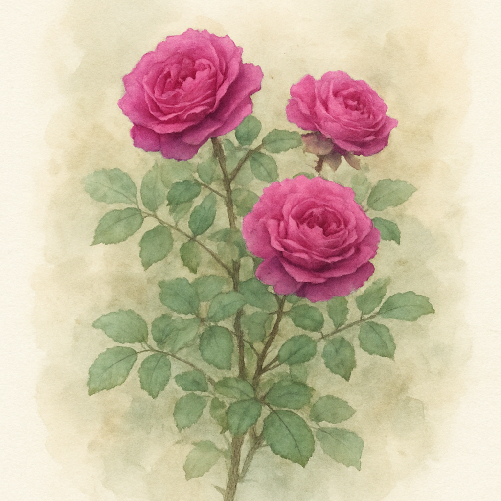 Rosa de Rescht Rose Bushes