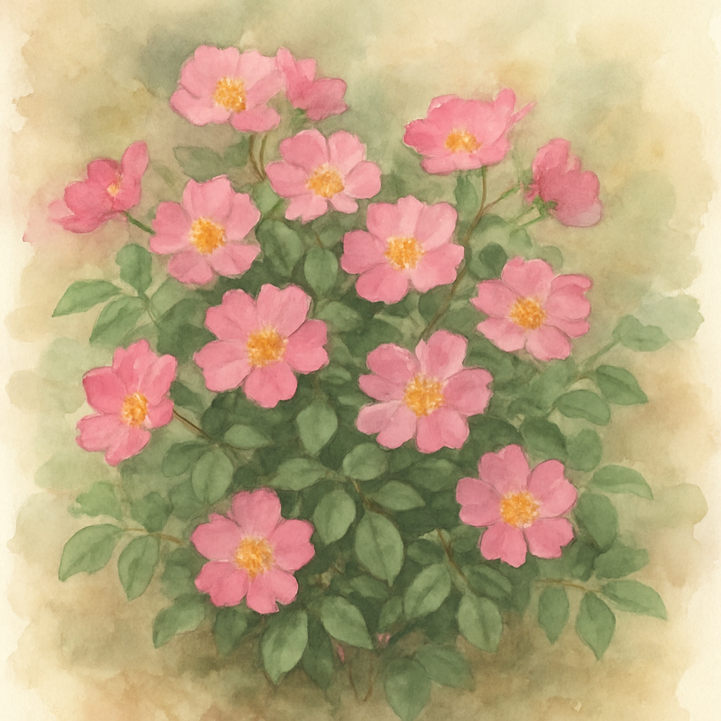 Rosa Flower Carpet Pink
