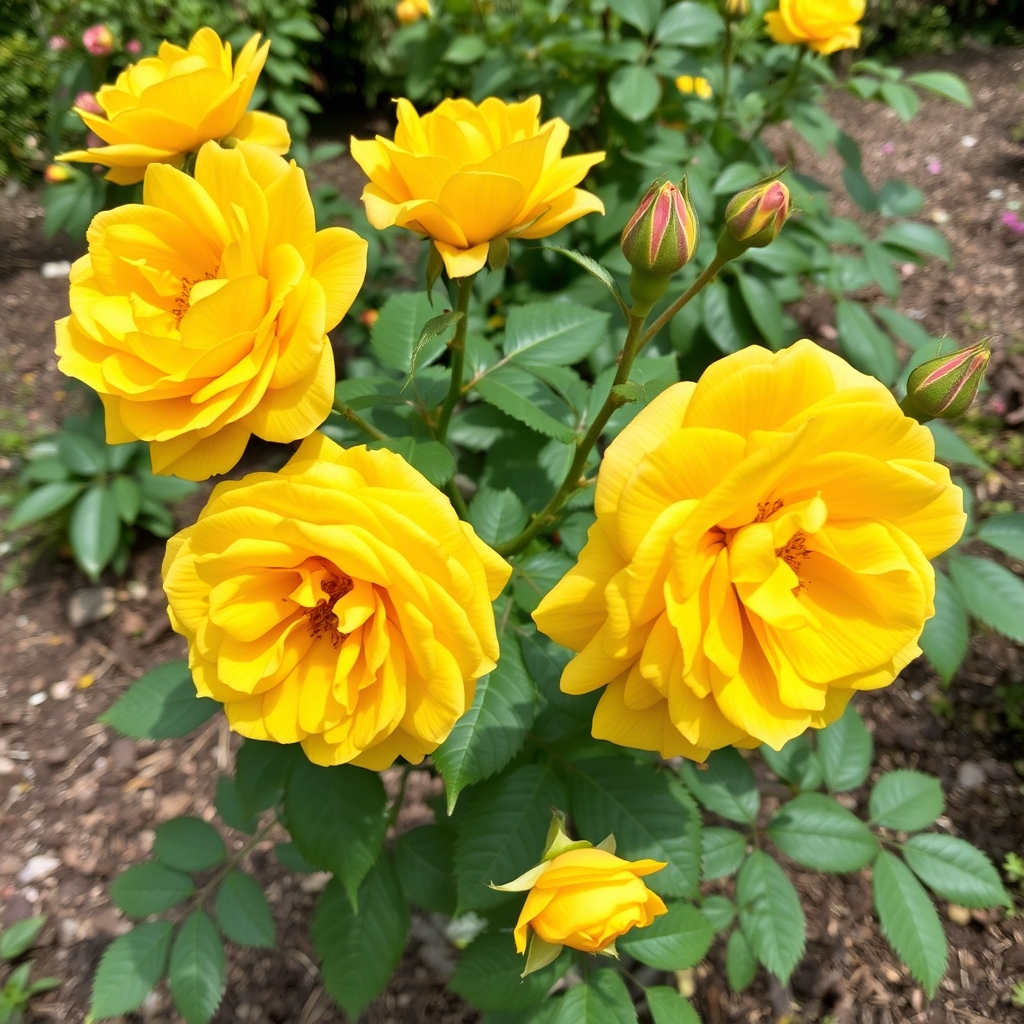 Rosa Golden Celebration Large
