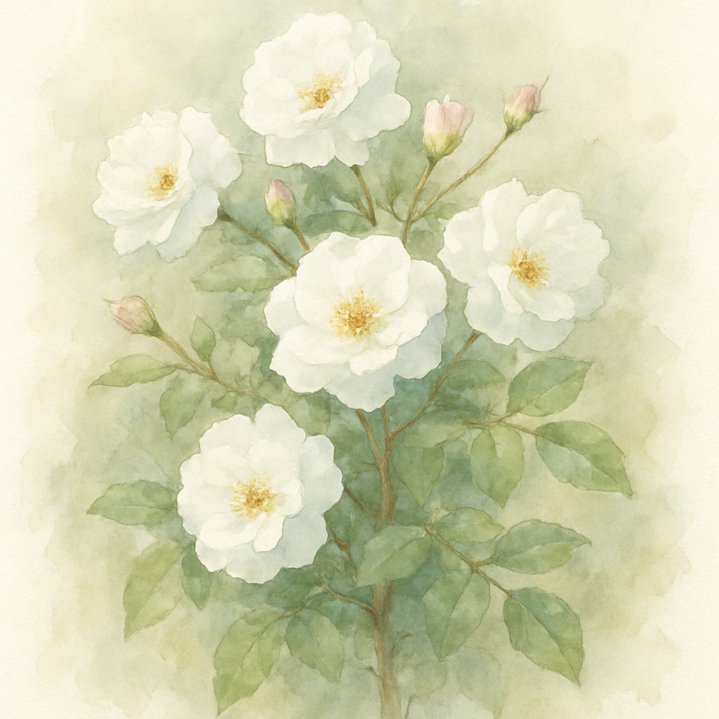 Rosa 'Iceberg'