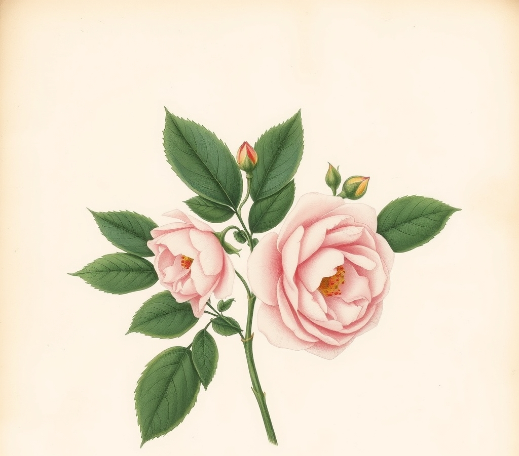 Rosa 'Isn't she Beautiful'