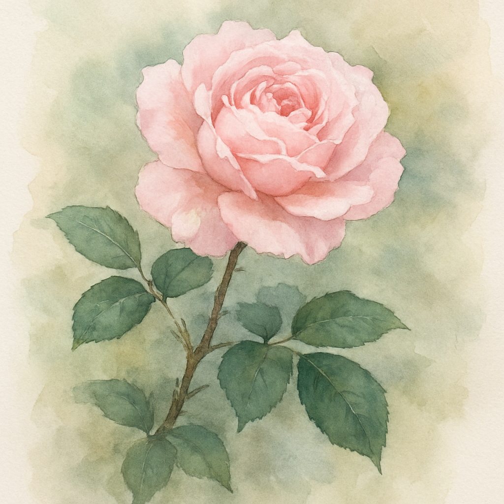 Rosa 'Isn't she Beautiful'
