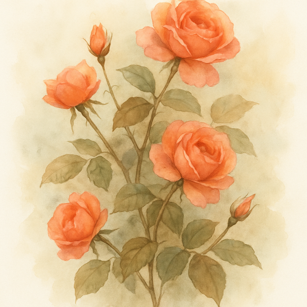 Rosa 'Lady of Shalott'