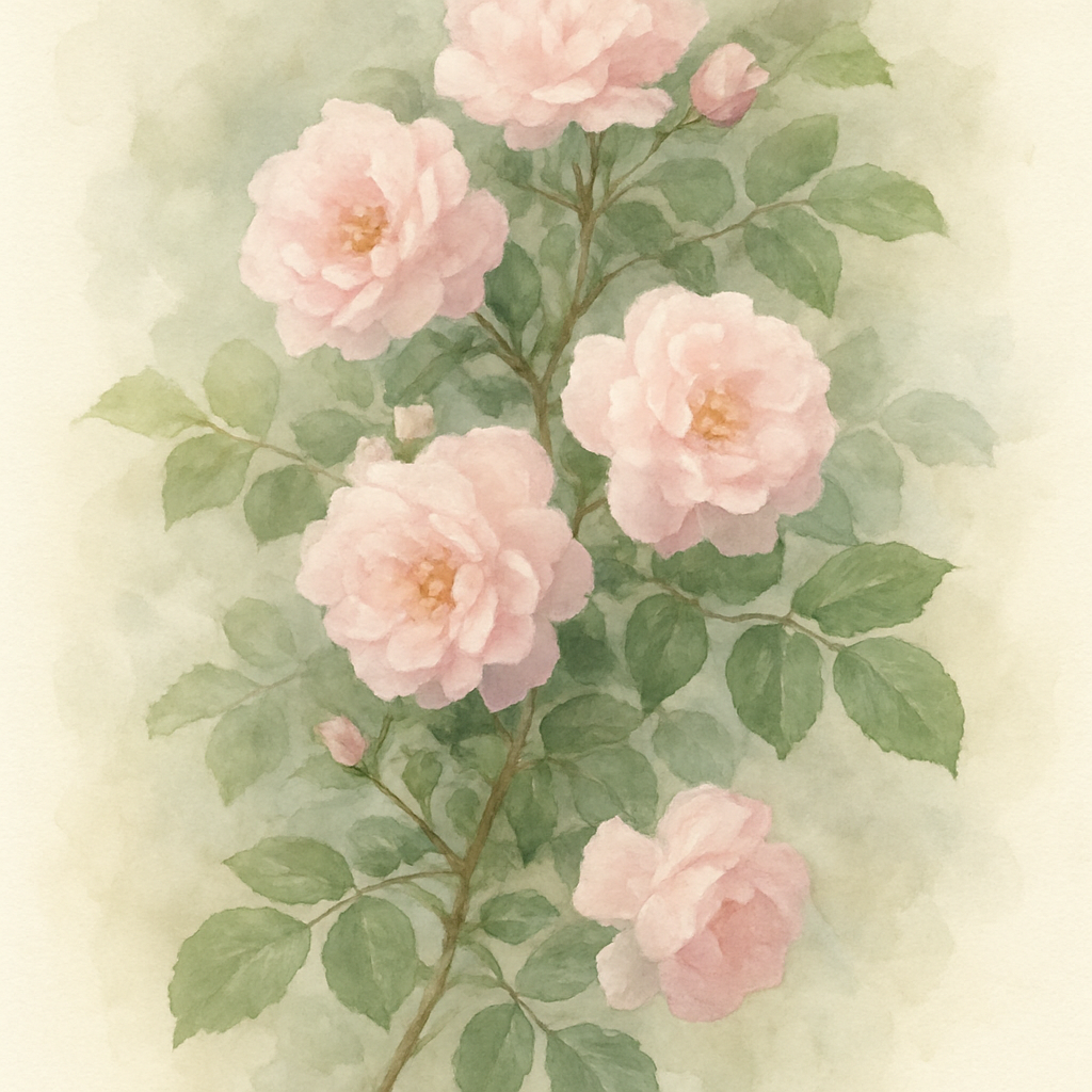 Rosa 'New Dawn'