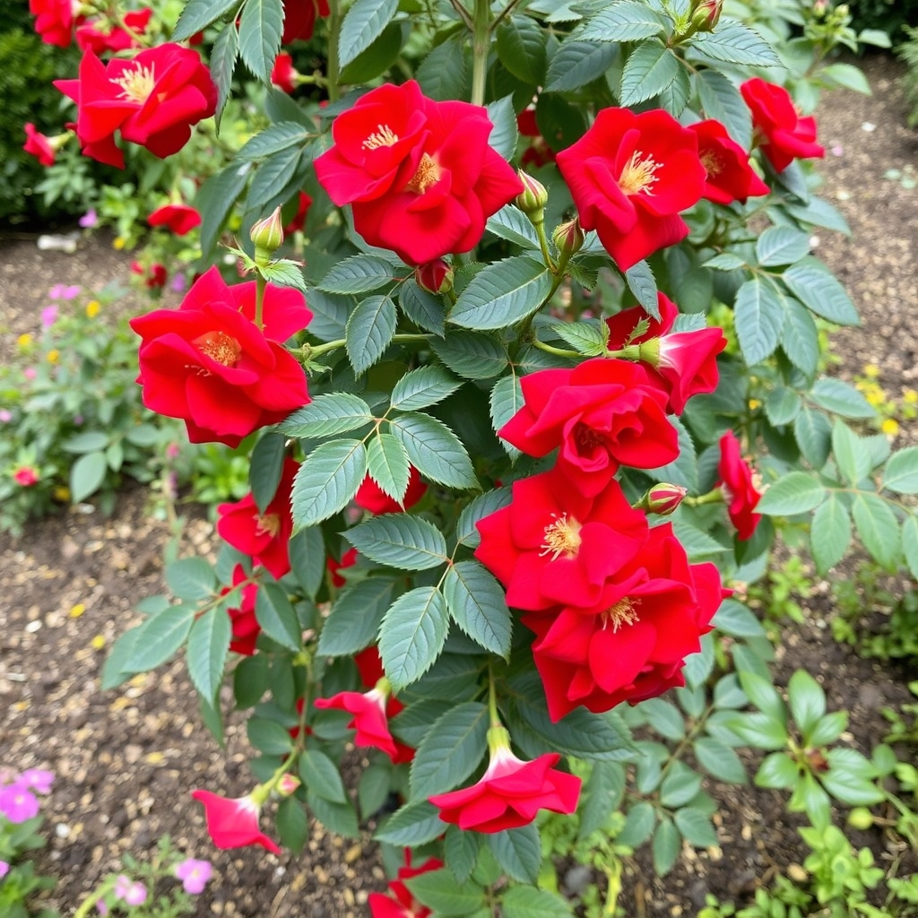 Rose Paul Scarlet Climber