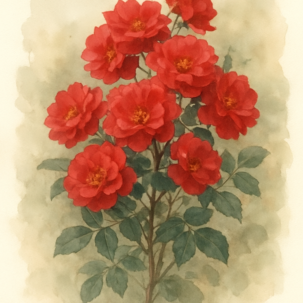 Rose Paul Scarlet Climber