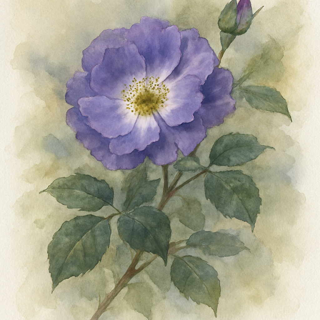 Rose Rhapsody in Blue