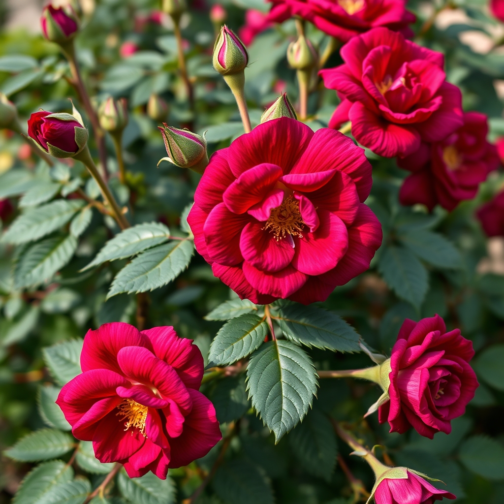 Rosa Roseraie de l'Hay