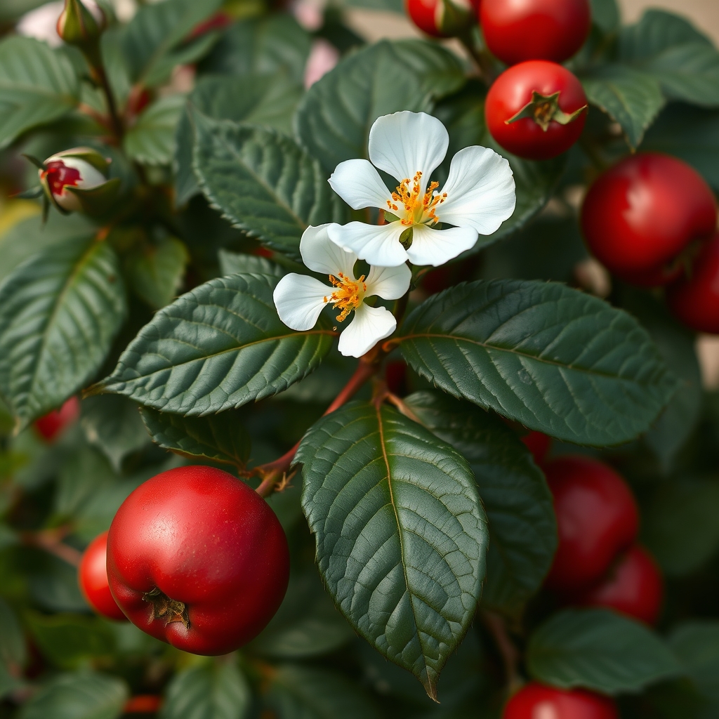 Rosa rugosa Alba