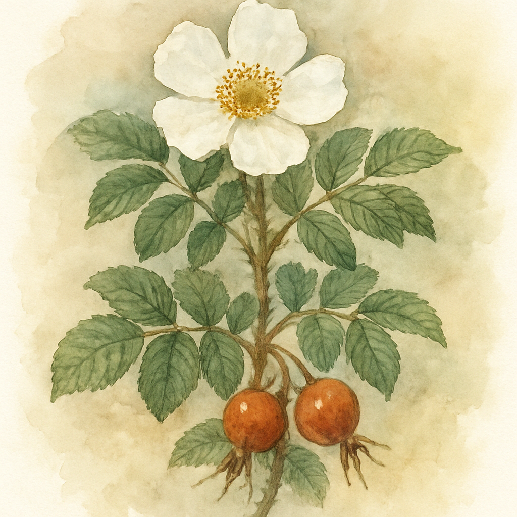 Rosa rugosa Alba