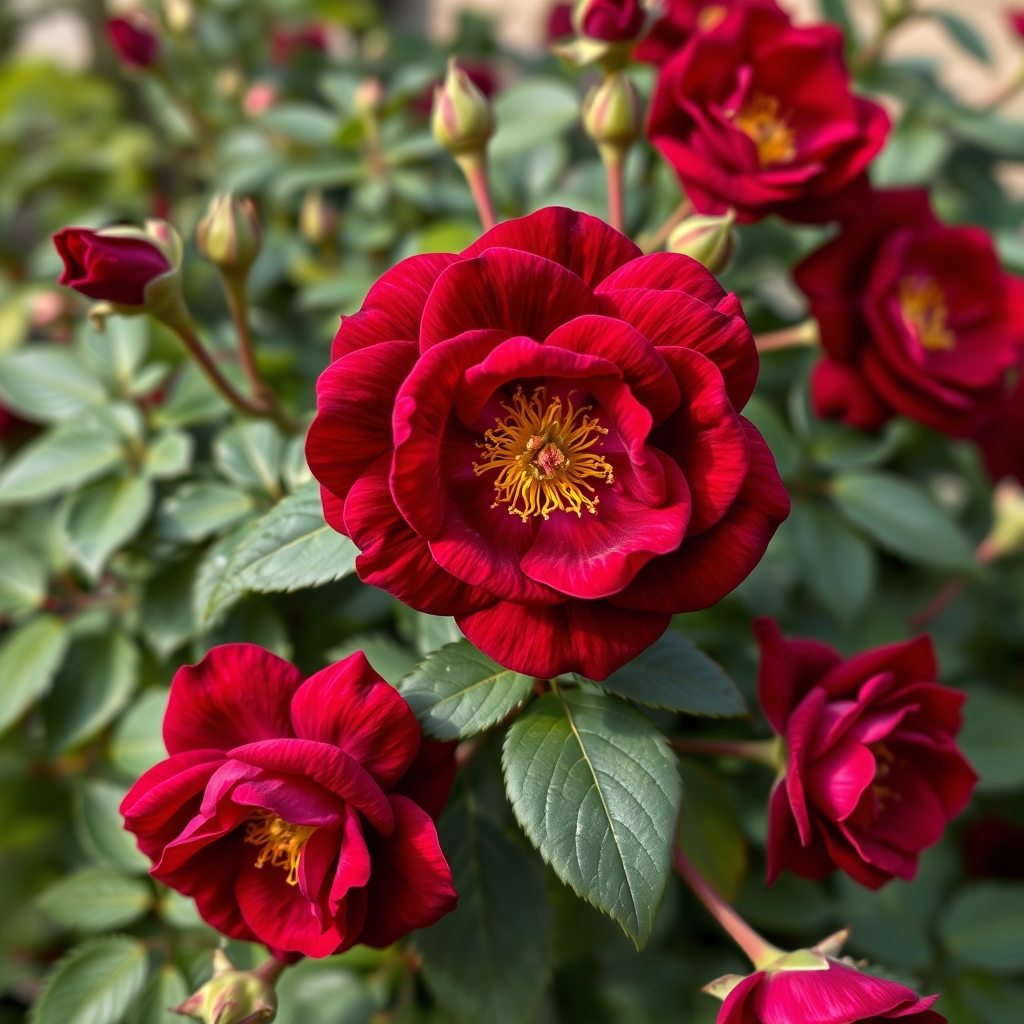 Rosa Tuscany Superb