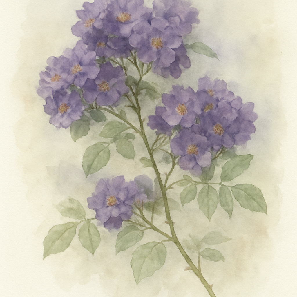 Rosa Veilchenblau