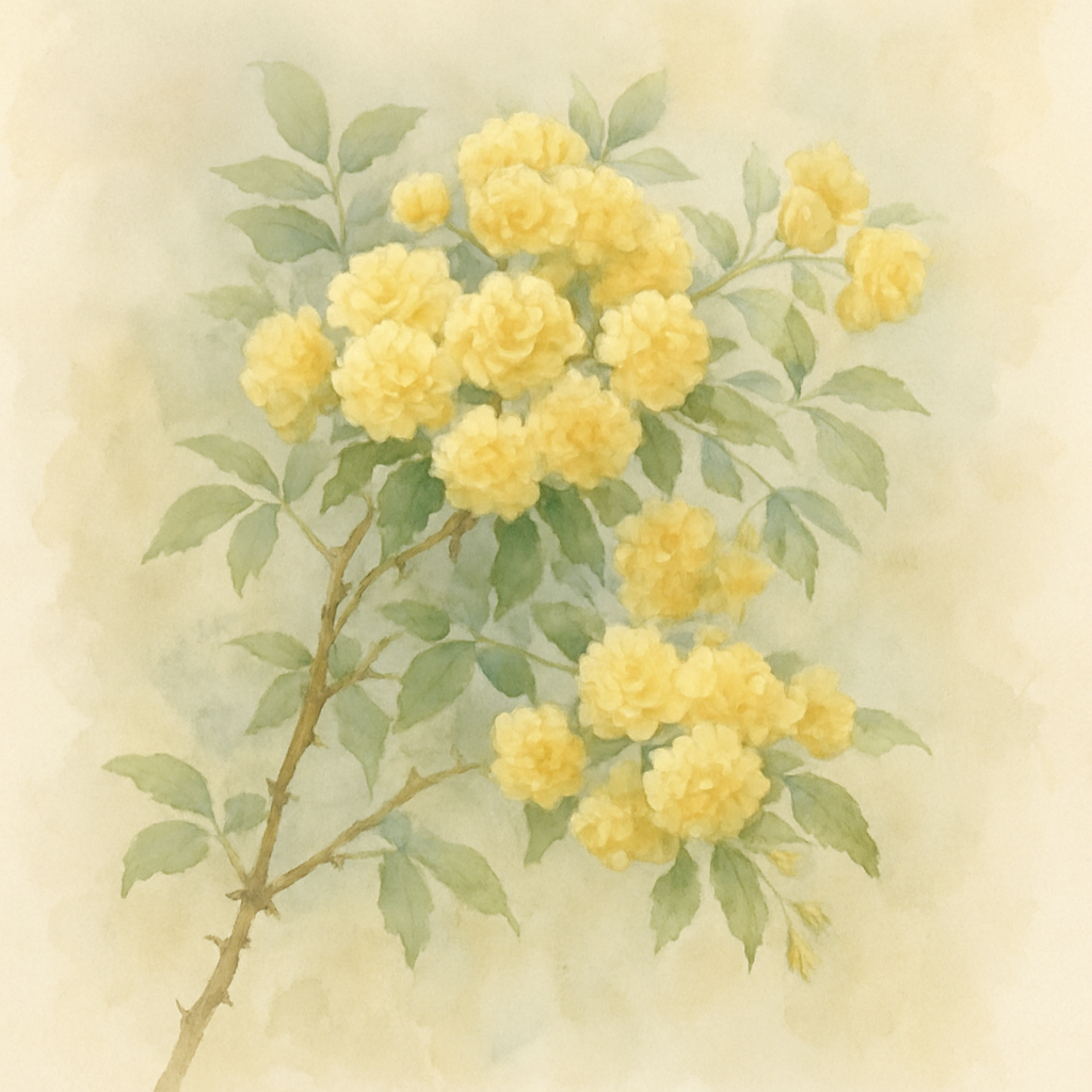 Rose Banksiae Lutea
