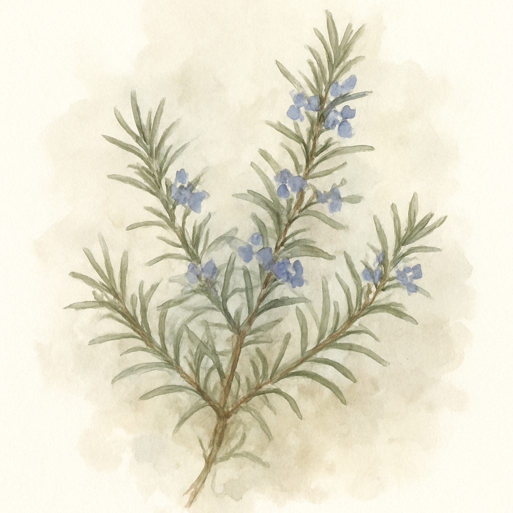 Rosemary, Blue rain (Salvia rosmarinus ‘Blue rain)