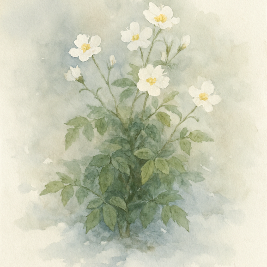 Roses in Snow