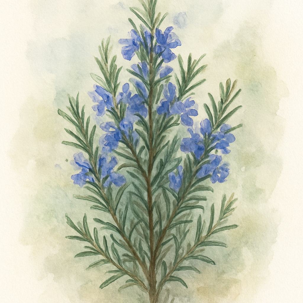 Rosemary: Blue Lagoon (Salvia rosmarinus 'Blue Lagoon')