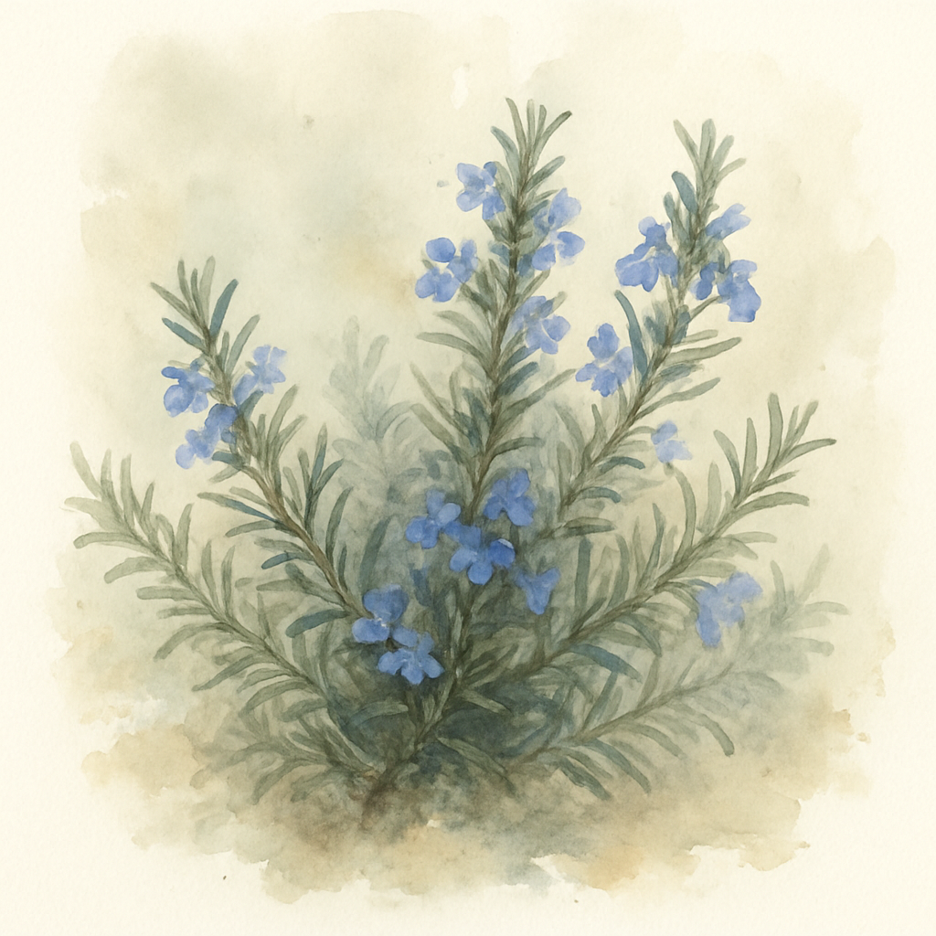 Salvia rosmarinus 'Blue Rain'
