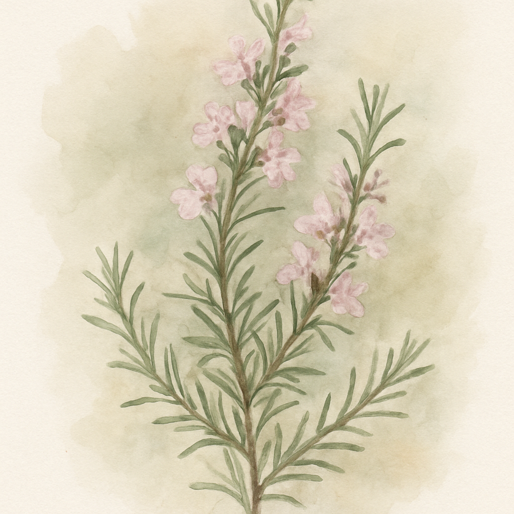 Rosemary: Majorca Pink (Salvia rosmarinus 'Majorca Pink')