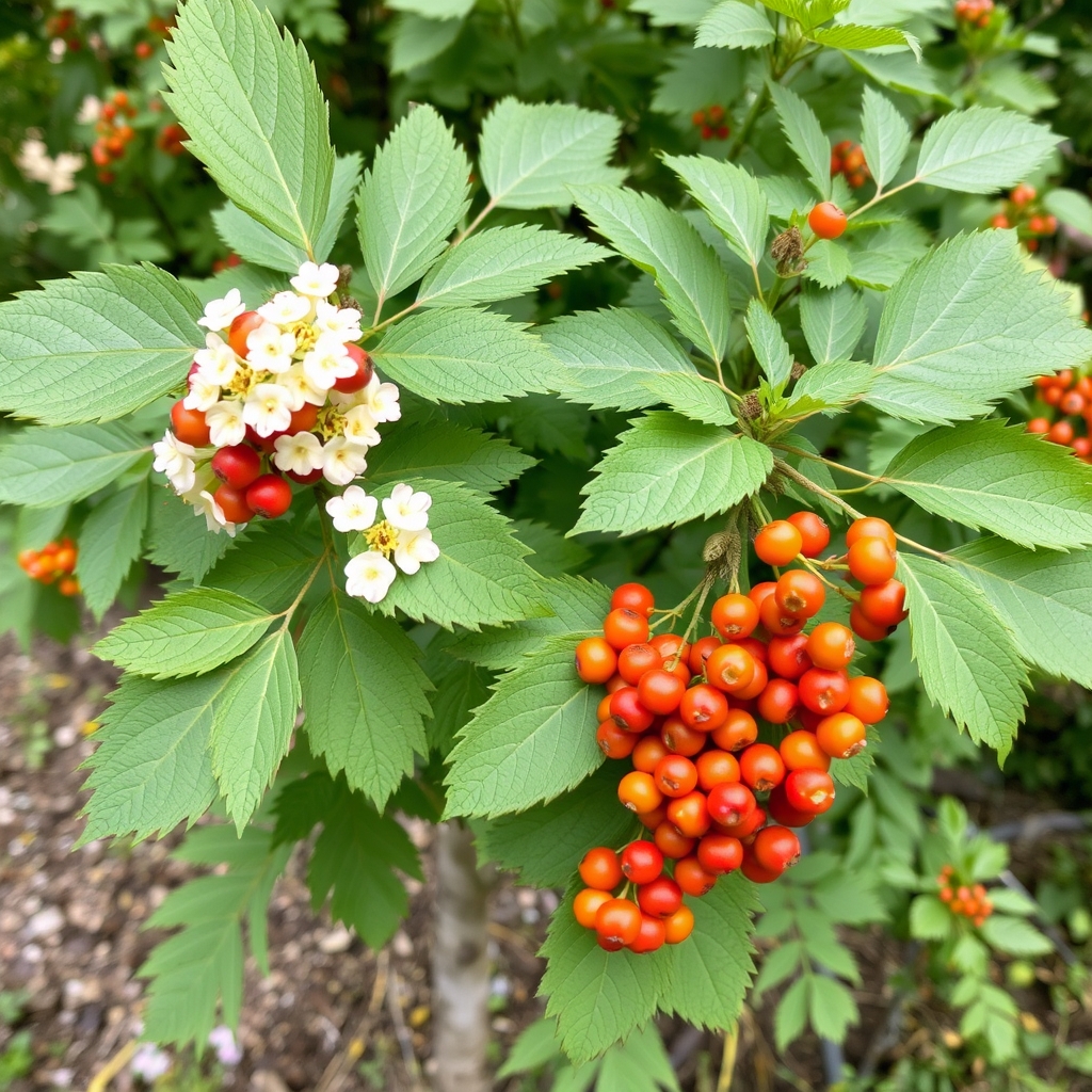 Rowan Sorbus aucuparia