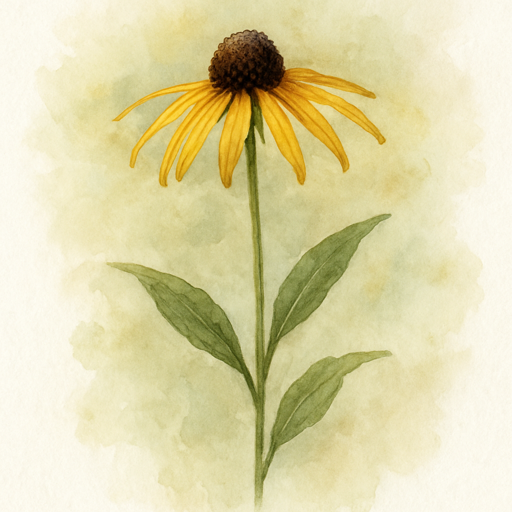 Rudbeckia subtomentosa 'Little Henry'