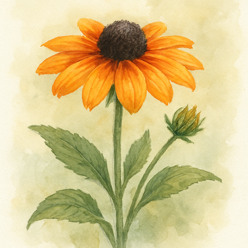 Rudbeckia hirta 'Marmalade'