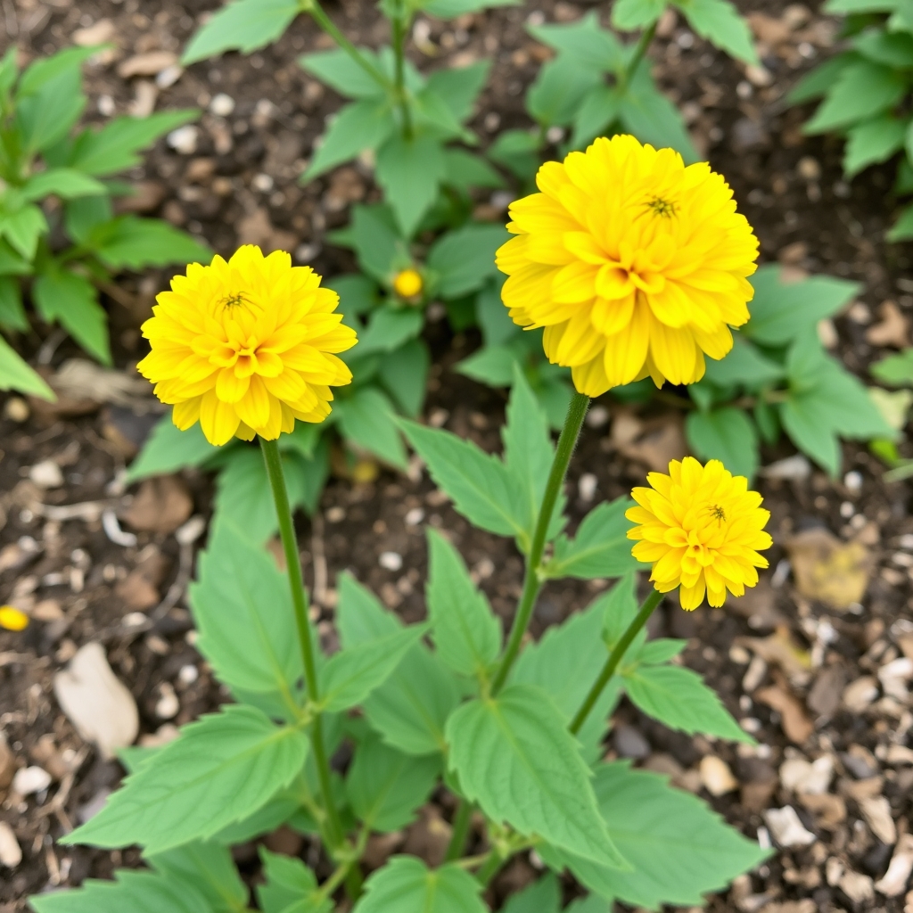 Rudbeckia laciniata ‘Hortensia’