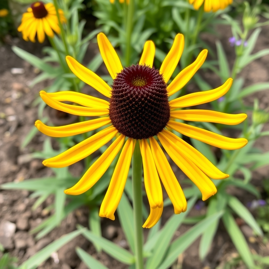 Rudbeckia subtomentosa ‘Little Henry’